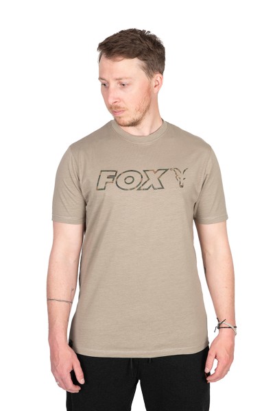 Fox Fox Ltd Lightweight Khaki Marl T-Shirt S M L XL XXL XXXL