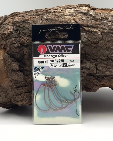 VMC Cheboo Offset 7318NE PTFE Cheburashka Haken 4 2 1 1/0 2/0 3/0