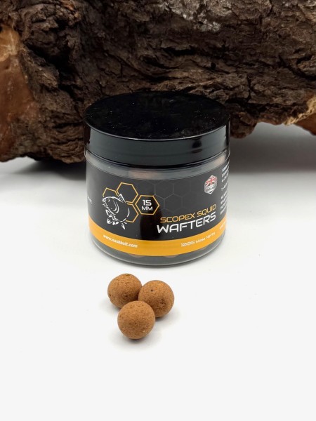 Nash Bait Scopex Squid Wafters 12mm 15mm 20mm 100g