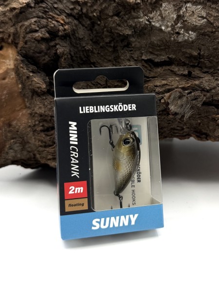 Lieblingsköder Mini Crank 2m Wobbler 35mm 3,8g Floating 16 Farben