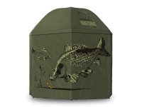 Delphin Angelschirm mit Seitenwand BigONE CARP 2,10x2,50m Delphin Angelschirm mit Seitenwand BigONE CARP 2,10x2,50m