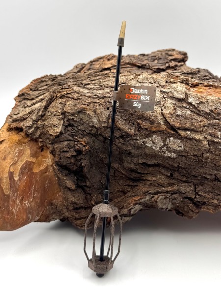 Delphin EazySIX Blei Futterkorb mit Röhrchen 20g 30g 40g 50g 60g 80g