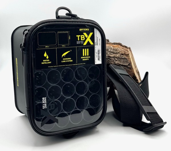 Spro TBX EVA Hard Bait Box 15S Transporttasche mit 33 25mm Röhren