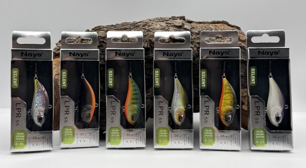 Nays LPR 55 Silent Lipless Crankbait 6 Farben