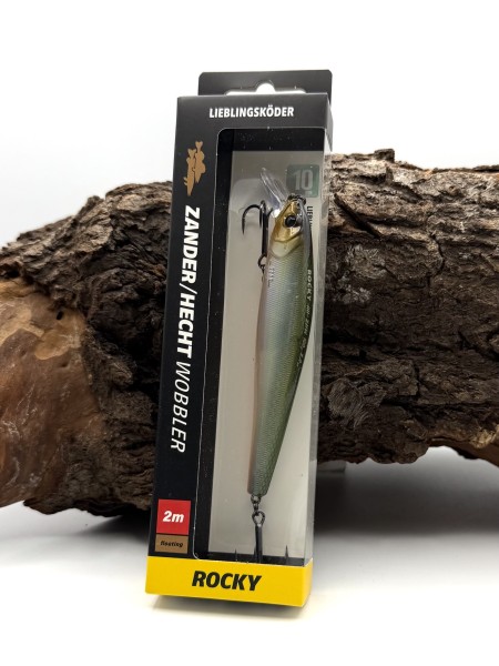 Lieblingsköder Zander/Hecht-Wobbler 10cm 15,5g 2m Tauchtiefe Floating 16 Farben