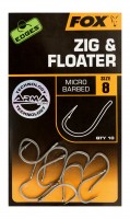 Fox Edges Hooks Zig & Floater Micro Barbed Hook Fox Edges Hooks Zig & Floater Micro Barbed Hook