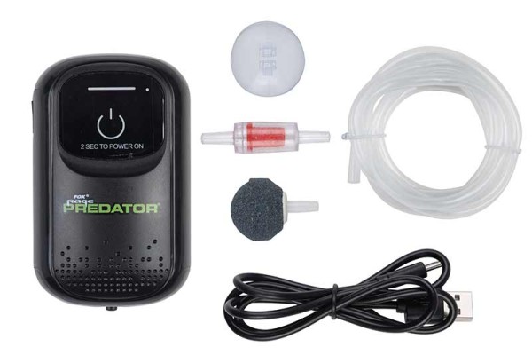 Fox Rage Predator USB-C Aerator wiederaufladbare Sauerstoffpumpe