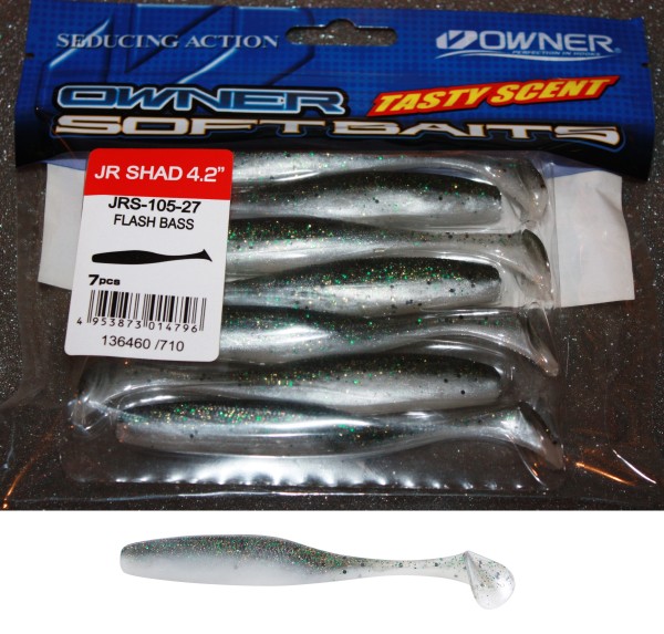 Owner JR Juster Shad 10,5cm ABVERKAUF