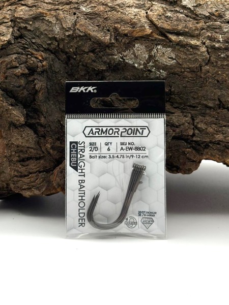 BKK Armorpoint Straight Baitholder Chebu Gr. 1 1/0 2/0 3/0 4/0