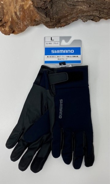 Shimano Waterproof Gloves Black L Handschuhe ABVERKAUF