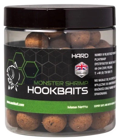 Nash Monster Shrimp Hookbaits 15mm 20mm 24mm 125g