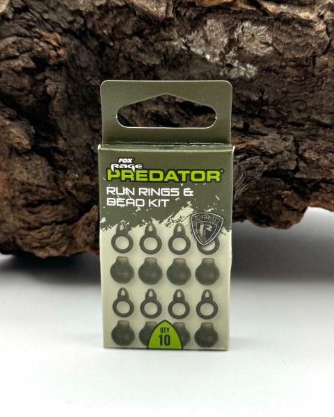 Fox Rage Predator Camo Run Rings & Bead Kit 10 Stück