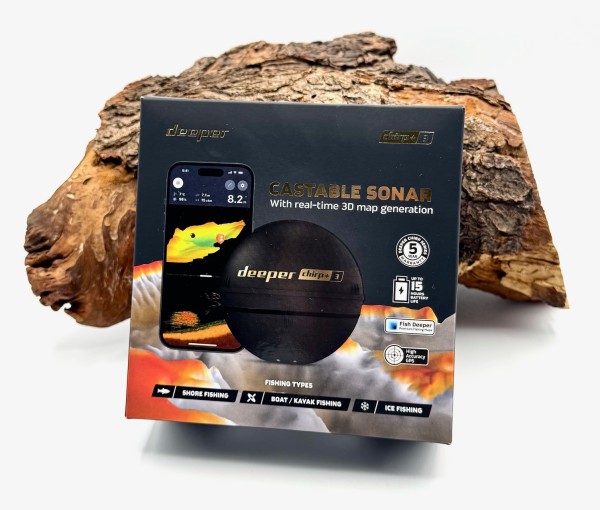 Deeper Smart Sonar Chirp+3 Wireless Sonar Fishfinder für iPhone iOS + Android