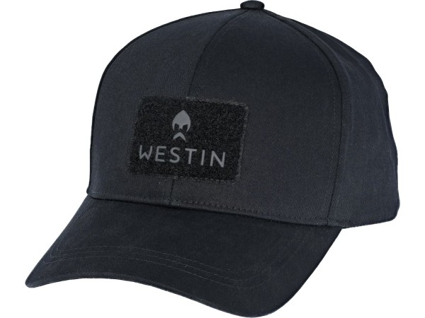 Westin Badge Cap one Size Klassisches Baumwoll-Cap in Schwarz