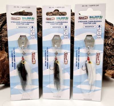 Balzer Tungsten Streamer Cheburashka Chatter Lure 1,25 G - Foto 2