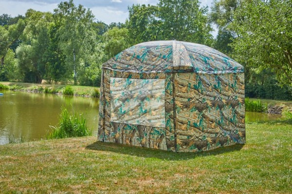 Balzer XL Camouflage Schirm-Zelt 200×200×200 cm