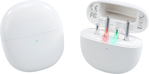 Balzer USB Ladegerät für CR425 3V Batterien inkl 2 Stabbatterien Wiederaufladbar