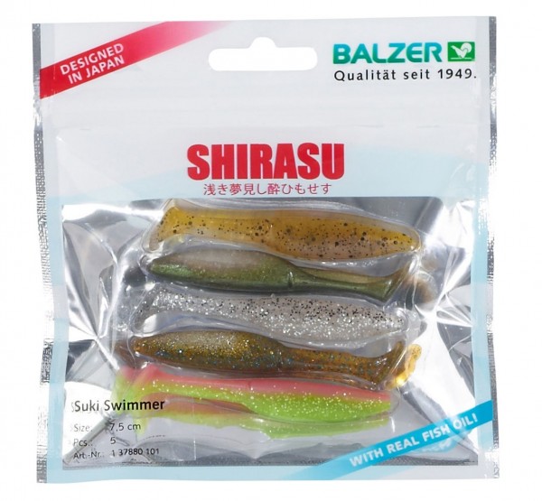 Balzer Shirasu Suki Swimmer 7,5cm Set 101