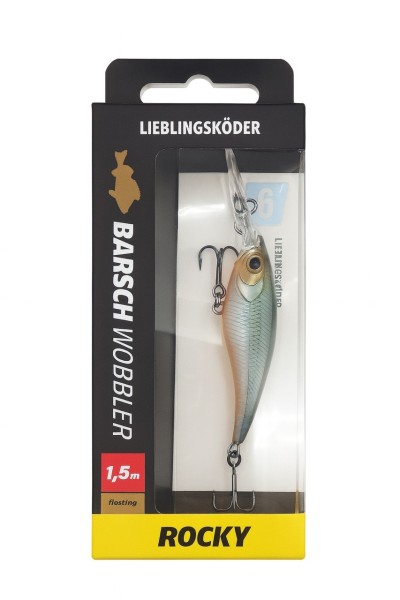 Lieblingsköder Barsch Wobbler 60mm 5,3g Floating 16 Farben