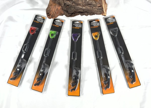 Fox MK2 Illuminated Swinger & Case - Rot Orange Grün Blau Schwarz Purple