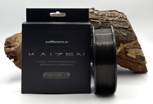 Korda Kaizen Mono 0.35mm/15lb 0.40mm/20lb Green & Brown 1000m