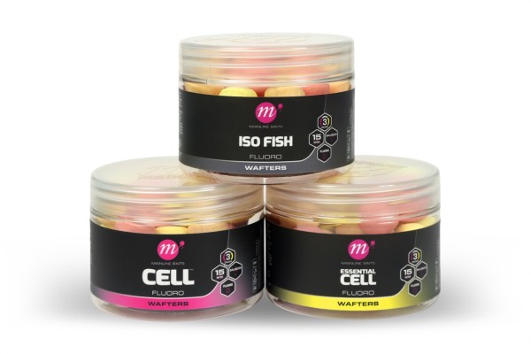 Mainline Essential Cell Fluoro Wafters 15mm Pink Gelb Weiß 150ml Dose