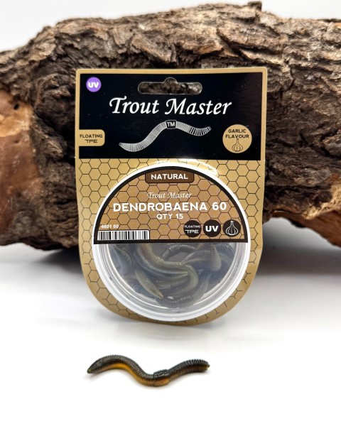 Spro Trout Master Dendrobena 6cm 6 Farben TPE Aromatisiert