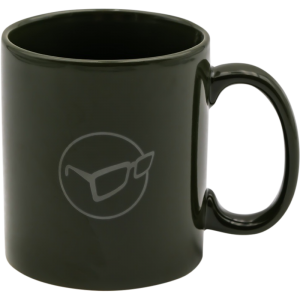 Korda Mug Tasse mit Logo 3 Farben Olivgrün Schwarz Burgundrot