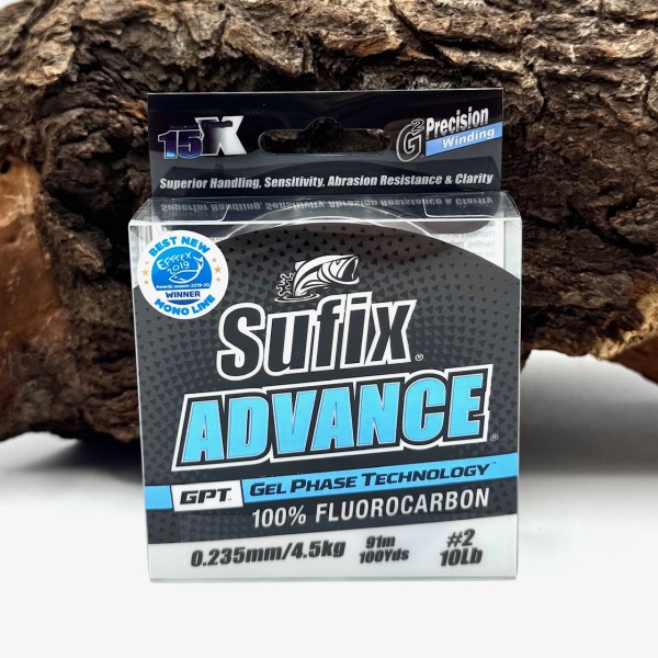 Sufix Advance FC Fluorocarbon 91m 0,205mm - 0,310mm Vorfachschnur