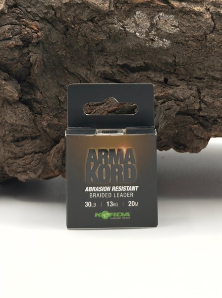Korda Arma Kord 30lbs 13kg Abrasion Resistant Braided Leader