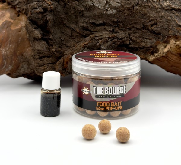 Dynamite Baits The Source Foodbait Pop-Ups 12mm – inkl. Booster