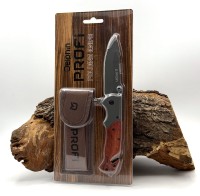 Delphin PROFI Klappmesser Outdoor Messer mit Stoffscheide