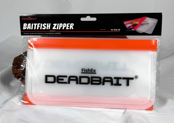Köderfischking FishEx DEADBAIT Baitfish Zipper 15x30cm 4 Stück