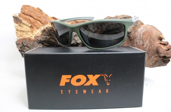 Fox Green/Silver Sunglasses Sonnenbrille Polarisationsbrille