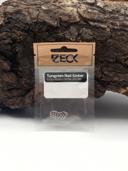 Zeck Tungsten Nail Sinker 0,3g 0,5g 0,9g 1,3g 1,7g