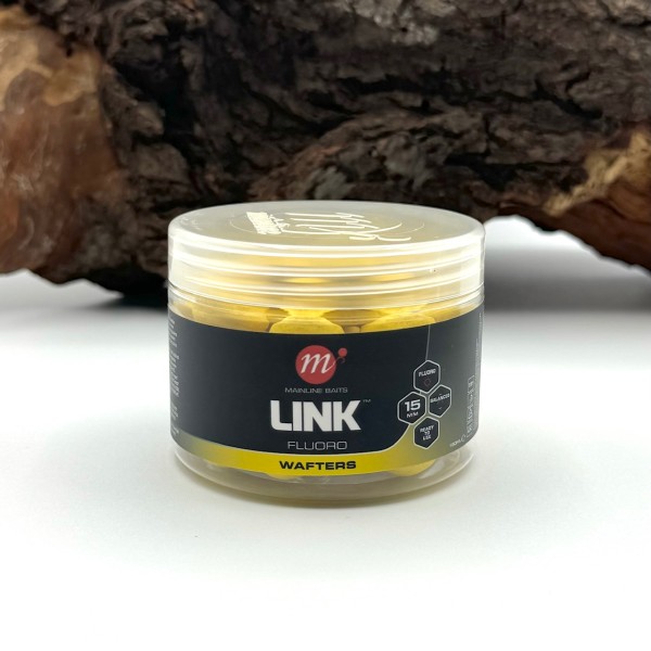 Mainline Wafters Fluoro Floating 15mm 150ml The Link Essential Cell The Cell Yellow