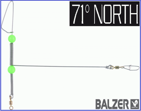 Balzer Edition 71° NORTH Zubehör für Meeressysteme Paternoster Naturköder Blitzlicht 4827