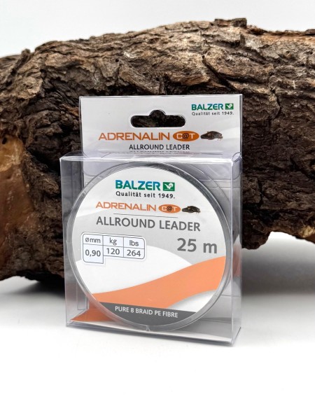 Balzer Adrenalin CAT Allround Leader 25m Waller Vorfachschnur