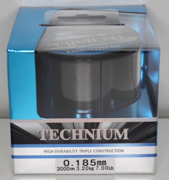 1920m Shimano Technium Schnur 0,22 mm 5 kg 