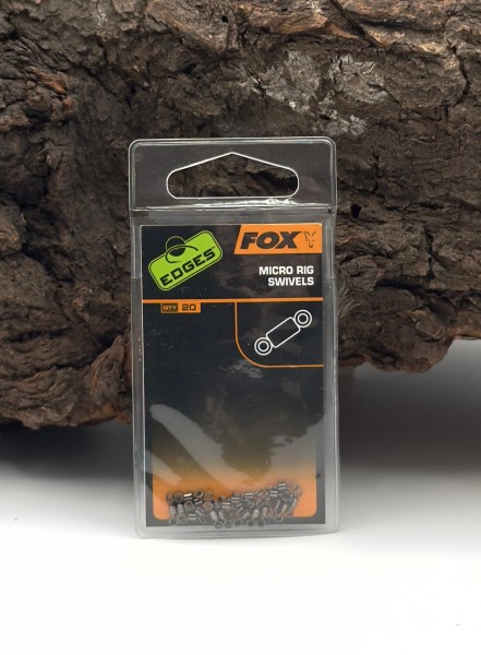 Fox Edges Micro Rig Swivels x 20