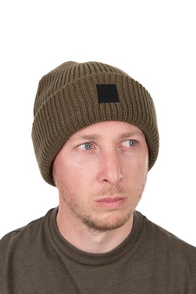 Fox Olive Merino Blend Beanie Universalgröße Olivegrün