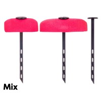 Zeck Deadbait Rucksack Float Mix 2 Auftriebskörper + kürzbare Stäbe