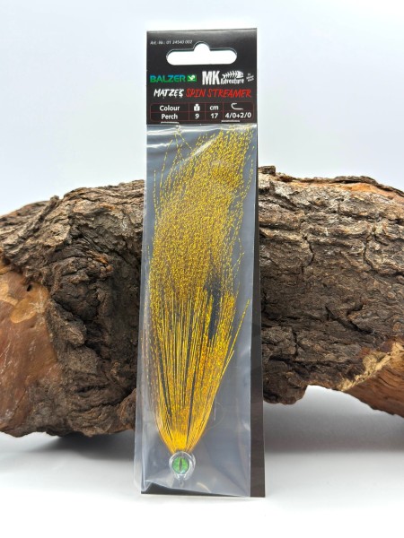 Balzer Matze Koch Spin Streamer Hechtköder 17cm 9g #4/0 + 2/0 Trailer Hook