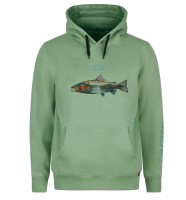 DAIWA Hoodie Trout Pistaccio Kapuzenpullover M L XL XXL
