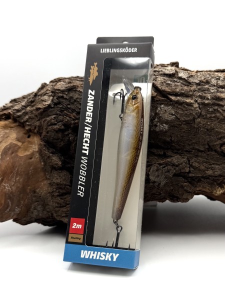 Lieblingsköder Zander/Hecht-Wobbler 10cm 15,5g 2m Tauchtiefe Floating 16 Farben