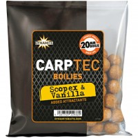 Dynamite Baits Carptec Boilies Scopex & Vanilla 20mm 300g Hookbaits Beige