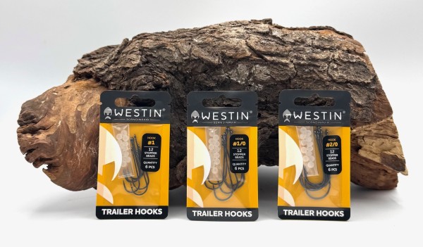 Westin Trailer Hooks & 12 Stopper Gr. 1 1/0 2/0