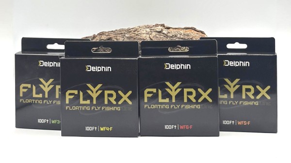 Delphin FLYRX Fliegenschnur WF3 WF4 WF5 WF6 100FT Floating