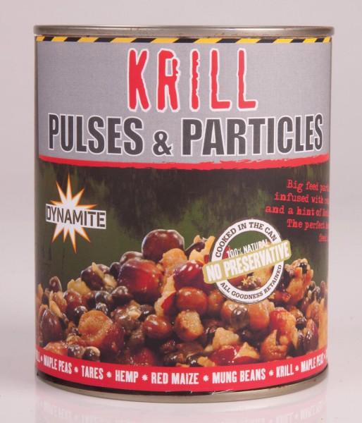 Dynamite Baits Frenzied Pulse Partikel Mix Naked Krill Sweet & Milky 700g ABVERKAUF