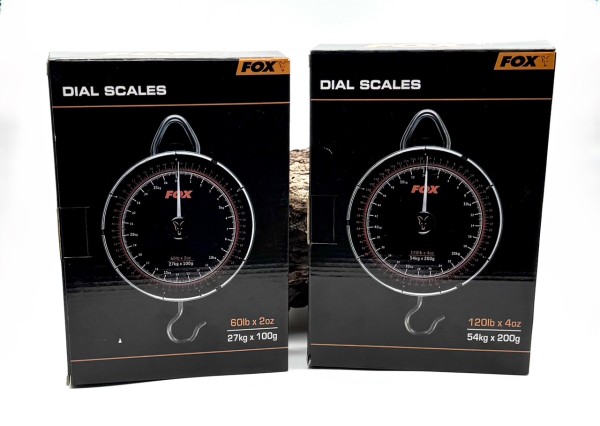 Fox Dial Scales Waage 27kg & 54kg